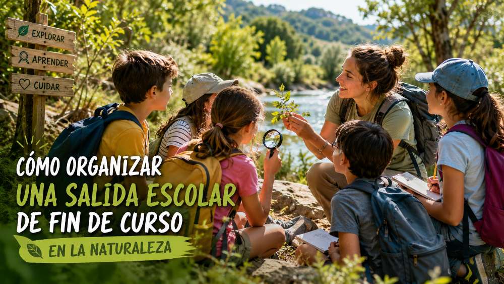 Cómo organizar una salida escolar de fin de curso en la naturaleza